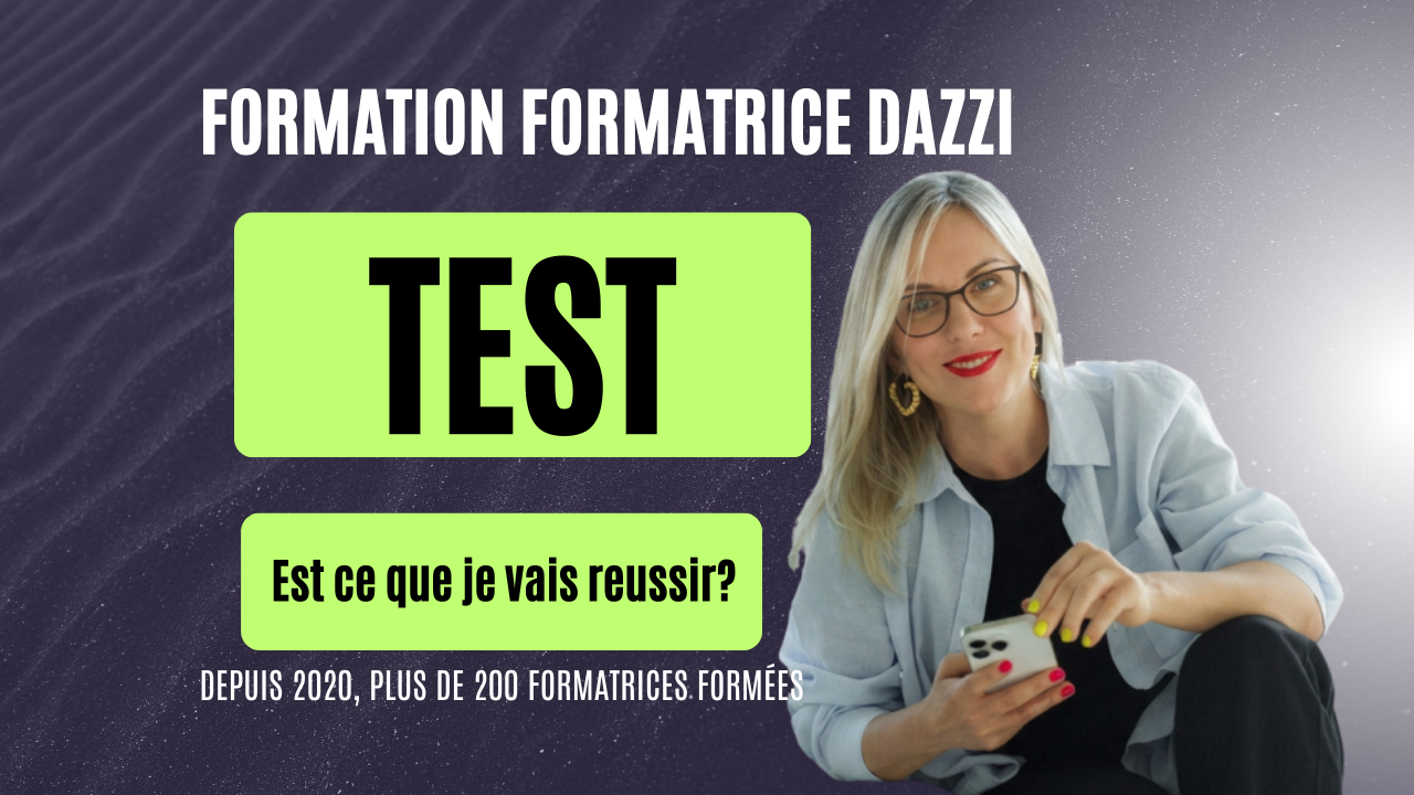TEST  - Formation Formatrice.